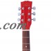 Zimtown New 41" Full Size Adult 6 Strings Cutaway Folk Acoustic Guitar   